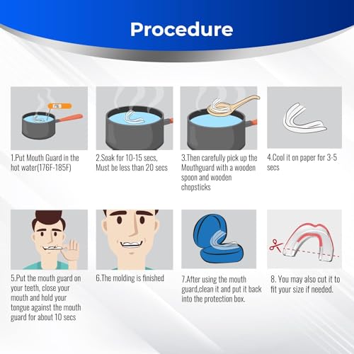 Visismile VISISMILE-78 Mouth Guard For Clenching Teeth At Night, Dental Night Guards For Teeth Grinding, Professional Mouth Guard For Grinding Teeth, Stops Bruxism thumb #5