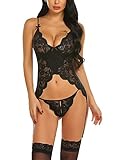 Visuelles Fest: Unter dem sexy Babydoll-Dessous werden Sie vor ihrem Liebhaber mehr Selbstvertrauen und Sinnlichkeit haben！