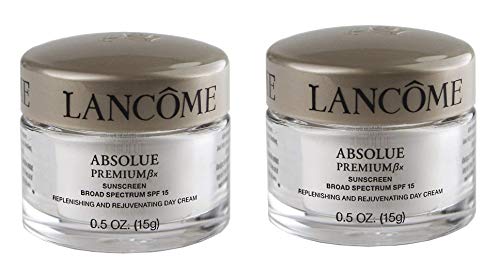 New! Lot 2 x Absolue Premium Bx SPF 15 Replenishing and Rejuvenating Day Cream, 0.5 oz each