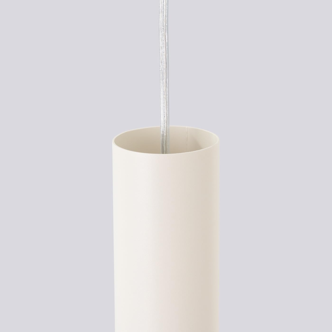 SOLLUX lighting Lampada Da Soffitto Lampada Da Sospensione Di Acciaio 3 Paralumi 45 x 6 x 98 cm Beige Lagos