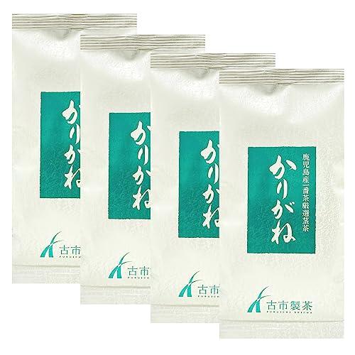 古市製茶 かりがね茶 茎茶 100g×4