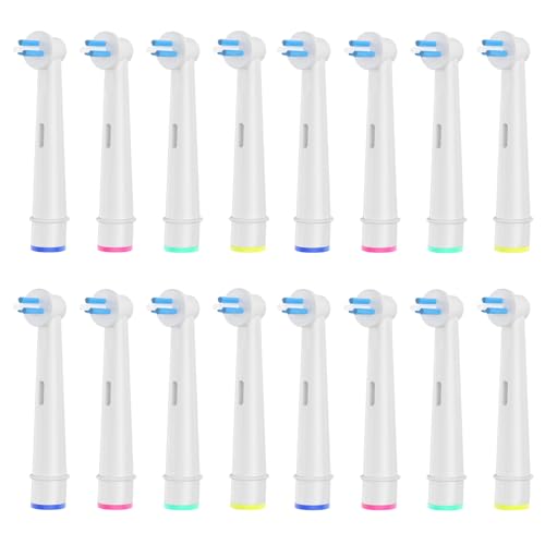 16 Stück Interspace Aufsteckbürsten, Kompatibel mit Braun Oral B Elektrische Zahnbürste zur Reinigung von Zahnzwischenräumen, Brücken und Implantaten.
