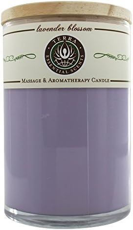 TERRA ESSENTIAL SCENTS Large Candle Lavender B, 1 EA