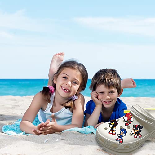 Wopin 19 ciondoli per scarpe in PVC Sonic carino