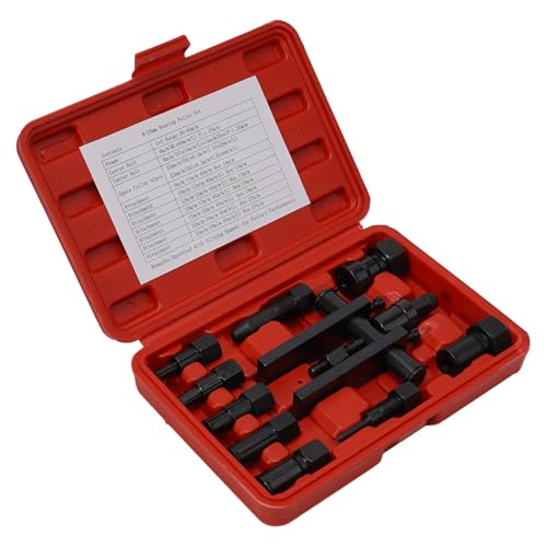JoyousMall Herramienta extractora de rodamientos, 10 piezas de extractor de rodamientos de dos mordazas para motocicleta