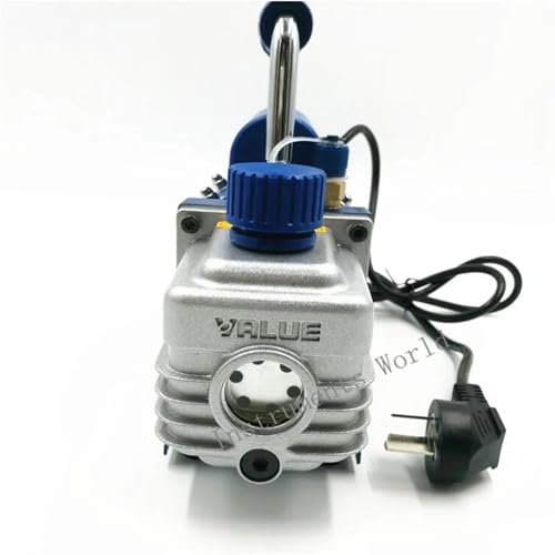 Bomba de vacío 150W FY-1H-N para aire acondicionado con medidor de presión y manguera refrigerante miniatura 5