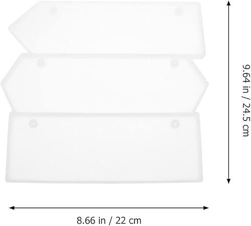 Miniatura 5 de Placa de puerta epoxi para colgar artesanías, accesorios para proyectos de decoración del hogar
