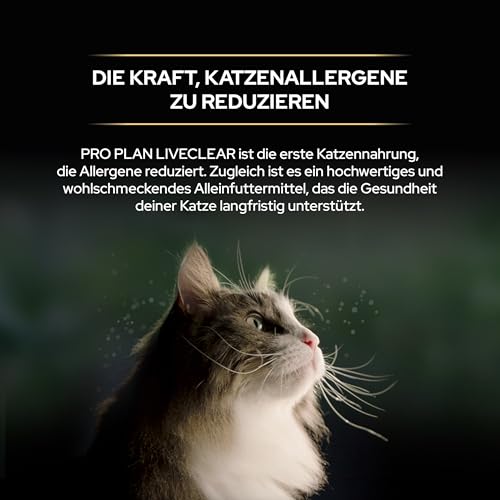 PRO PLAN Cat LIVECLEAR Sterilised Adult +1 Jahre, reich an Lachs, 1,4kg – Ansicht 4