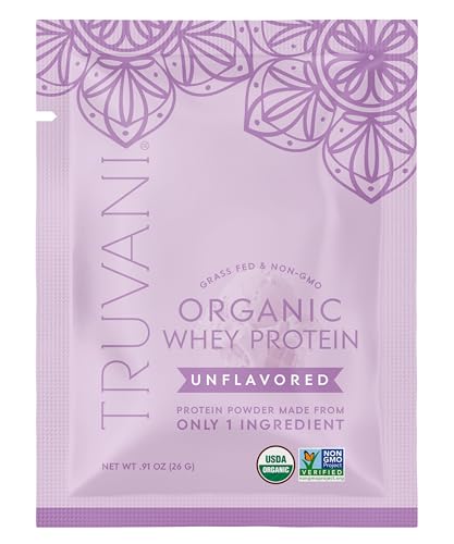 Truvani Organic Whey Protein Unflavored