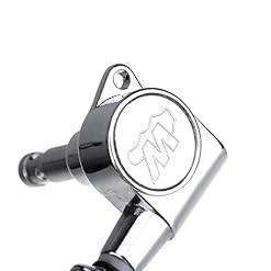 Wilkinson 6 en Ligne E-Z-LOK Bouton Mini Ovale Mécaniques pour Fender Strat/Tele Guitare électrique, Chrome - Les Beatles, Paul McCartney, John Lennon, RIngo Starr, George Harrison Wilkinson 6 en Ligne E-Z-LOK Bouton Mini Ovale Mécaniques pour Fender Strat/Tele Guitare électrique, Chrome – Image 7