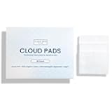 Clean Skin Club Cloud Pads, Ultra-Soft & Thick Face Pads, 100% Organic Cotton Dermatologist-Approved Makeup Remover and Toner Applicator, Sensitive-Skin Safe, 60 Count (Pack of 1)
