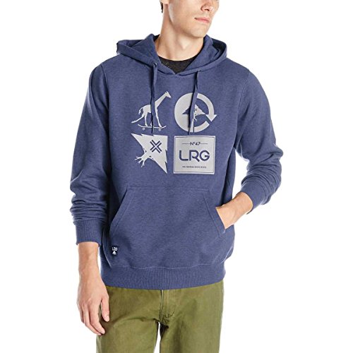 LRG Men's Research Collection Logo Mash Pullover Hoodie