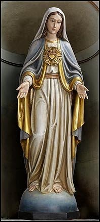 Avalon Gallery Immaculate Heart of Mary 48 Inch Statue