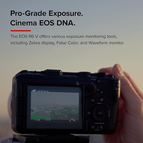 Image of Canon EOS R6 V Mirrorless Camera with RF20-50mm F4 L is USM PZ Lens, Full-Frame Sensor, 7K /4K Video, Vertical Video, Ultra-Wide Power Zoom Lens, Open Gate Video, Full-Size HDMI, for Content Creators