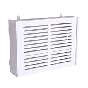 Wanddecoratie Wifi-routerplank TV Set-top Box Opslag (Color : White, Size : 47 * 11 * 36cm)