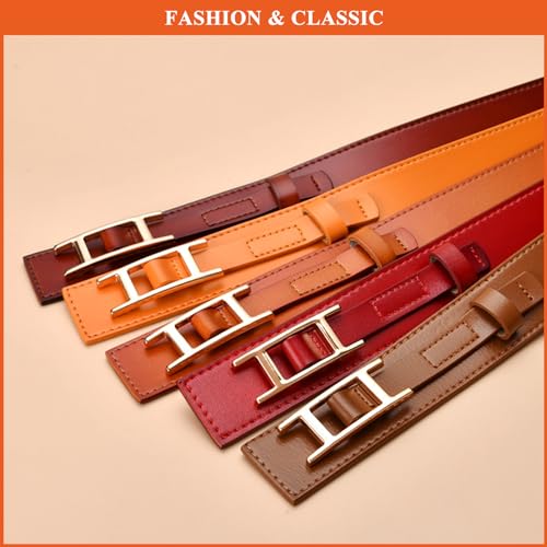 Women's Fashion Wide Waist Strap Genuine Leather Belts Solid Color Classics Belt for Dresses Overcoat3