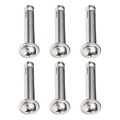 KINDOYO 6 Stück Expansion Schraube Bolzen M8 x 50/60/70/80/100 mm - Flachkopf Kreuz Expansionshülse Ankerbolzen Schwerlast Befestigungsanker, M8*70/6 Stück Cover