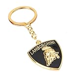 JQFFM Car Keychains for Lamborghini, Key Fob Key Ring Key Chain Key Ring Key Holder Keyrings Key Portable Lanyard Accessories