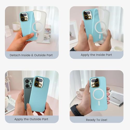 Image of AeoFit Matte Back Cover for vivo V70 Elite 5G | Shockproof Soft TPU Case with Camera Protection | Slim & Lightweight Back Cover Case for vivo V70 Elite 5G (Blue)