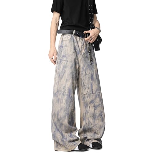 LRF Wide Leg Lightweight Loose Fit Baggy Jeans Vintage Streetwear Straight Relaxed Casual Denim Pants4