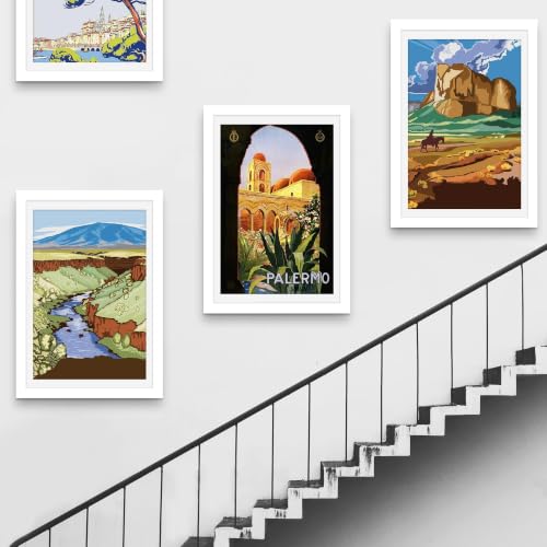 Image of Picrit 27x40 White Poster Frame, Picture Frame for Wall, 3 Pack