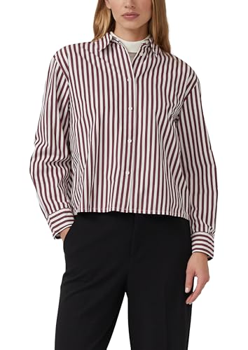 Chemise à manches longues femme s.Oliver anti-froissement en coton confortable