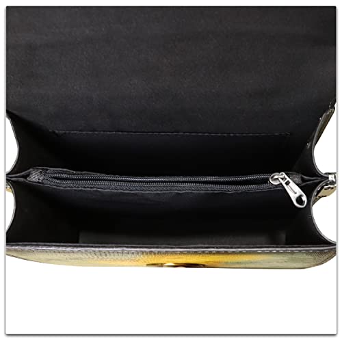 Image of Genuine Leather Satchel for Women Small Purse Vintage Handmade Top Handle Handbag Retro Designer Crossbody Phone Bag