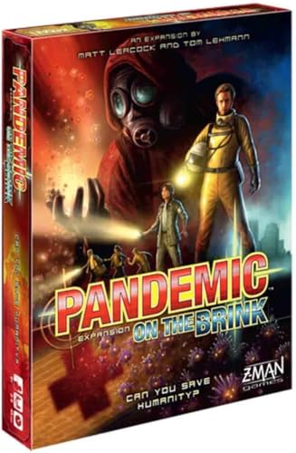 Asmodee Pandemic on the Brink Board Game EXPANSION - Face New Challenges and Save Humanity, Cooperative Strategy Game for Kids and Adults, Ages 8+,...