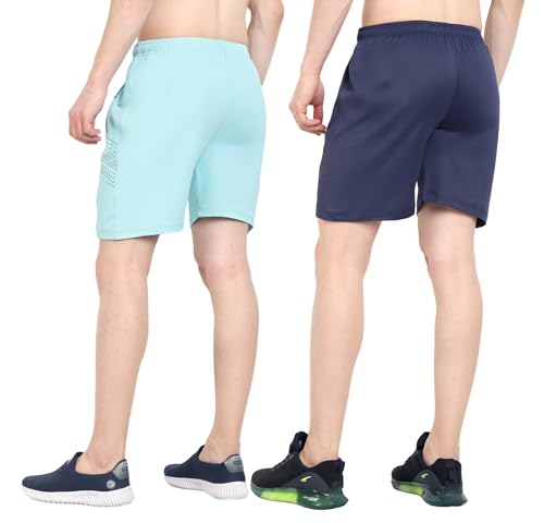 Image of RynoGear Shorts for Men with Zipper Pocket (Pack of 2)