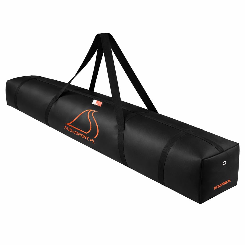 SnowSport Double sac de ski Prestige pour 2 paires de skis et bâtons de ski - Rembourrage très épais
