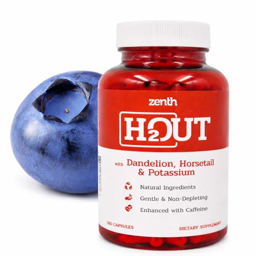 ZENTH H2OUT Natural Diuretic Supplement