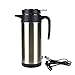 Produktbild Donnagelia Auto Portable Edelstahl Wasserkocher Zigarettenanzünder Heizbecher 1200ml mit Griff für Resie Kocher, Automatischer Abschaltung, 12V/24V