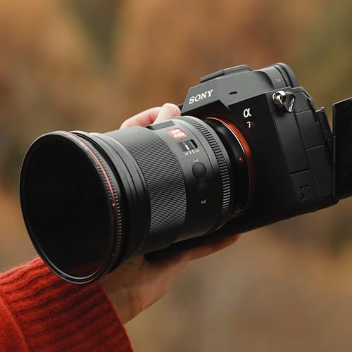 Image of VILTROX 16mm f /1.8 FE Full Frame Lens for Sony E-Mount, Auto Focus Large Aperture Wide-Angle Lens with Built-in LCD Screen Compatible with Sony E-Mount Cameras a6100 a7 a7C a7III a7RIII a7RIV a7RV a9