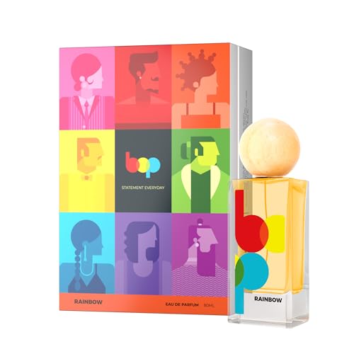 Image of Bop Rainbow Oriental Leather Eau De Parfum 80ml | Long Lasting Unisex Perfume for Man and Woman | Bold Notes of Rosemary, Patchouli & Leather | Premium Perfume Gift for Men & Women