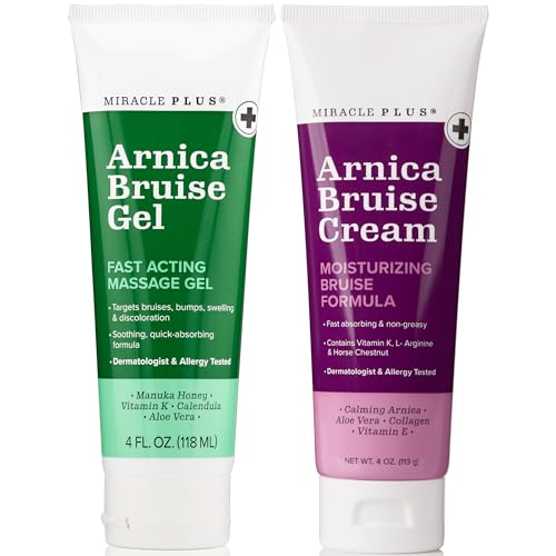 Miracle Plus BEST ARNICA GEL Cream Bruise Relief Lotion + Arnica Bruise Gel thumb #8
