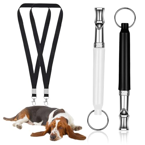 2 Stück Hundepfeife Rütter Rückruf,Hundepfeife Hochfrequenz Lautlos,Hundepfeife Rückruf,Erziehungshilfen für Hunde,Hundetraining Hundepfeifen Gegen Bellen,Hilfsmittel Pfeife Hund Rückruf,Dog Whistle