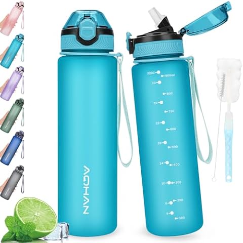 AOHAN 1L BPA Free Leak Proof Water Bottle Cover