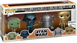 Funko 58868 POP Star Wars: Retro Star Wars- 4PK (Amazon Exclusive)