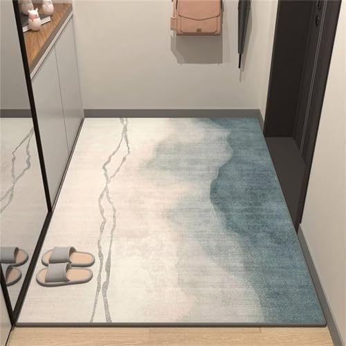 Tapis enfant garcon chambre bleu 140x200cm minimaliste