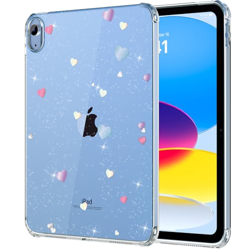Moko P840401422694 Clear Ipad 10Th Generation Case, Ipad 10 Case, Slim & Lightweight Soft Tpu Anti-Scratch Back cover