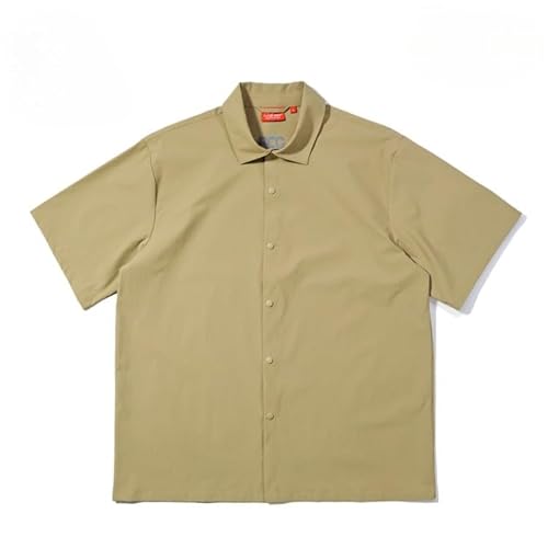 [NbN}] Ki [NVc Y fB[X     Work Shirts Short Sleeve Light Olive Black ubN I[u lCr[ x[W (JP, At@xbg, L, s[ibc)
