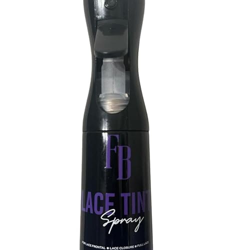 Fanca Beauty - Spray de tinte de encaje para el cabello (marrón medio)