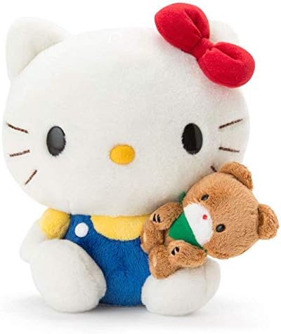 Sanrio Hello Kitty Plush 80's Kitty 45th Anniversary 25x23x18cm Japan Import 206091