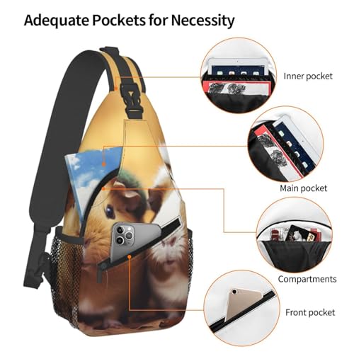 Bolso cruzado de pecho para hombre tipo bandolera miniatura 4