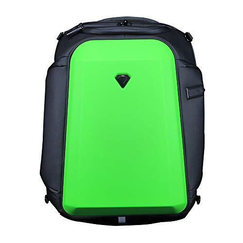 Image of Carbonado GT2 Polycarbonate Multi-Purpose Hard Shell Laptop Bag for sizes 14 to 17.3 Inches and for Gaming Laptops | 20 Ltrs Spacious Unisex Backpack