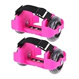 TOGEVAL Patines de Ruedas con Tacón de Neón para Niños Y Niñas Cómodos Y Resistentes para Exteriores