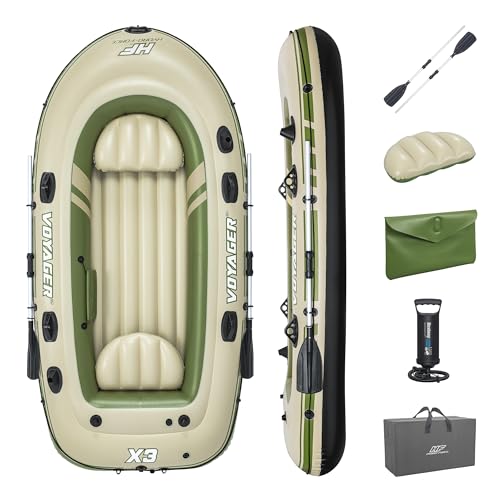 Hydro-Force Voyager X3 Inflatable Raft Set 9'8" by Bestway - Used condition - Image 3