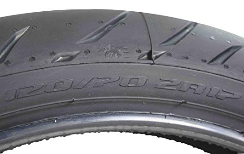 Metzeler Sportec M5 Front and Rear Motorcycle Radial Sport Bike Tires Set (120/70ZR17 Front 190/50ZR17)