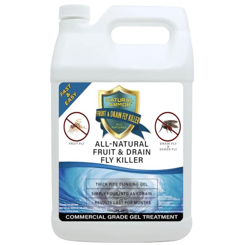 Natural Armor Drain Fly & Fruit Fly Killer (128oz Gallon)