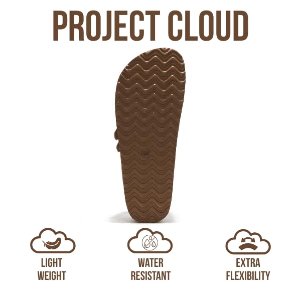 Project Cloud 100% Genuine Leather Clogs for Women - Wedge Womens Clogs Platform Sandals with Memory Foam Insole - Heeled Mules for Women 2025 (Stephi)4